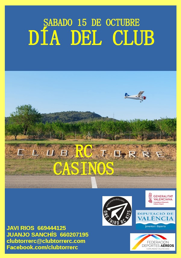 CARTEL DIA DEL CLUB RC TORRE CASINOS 15 10 22