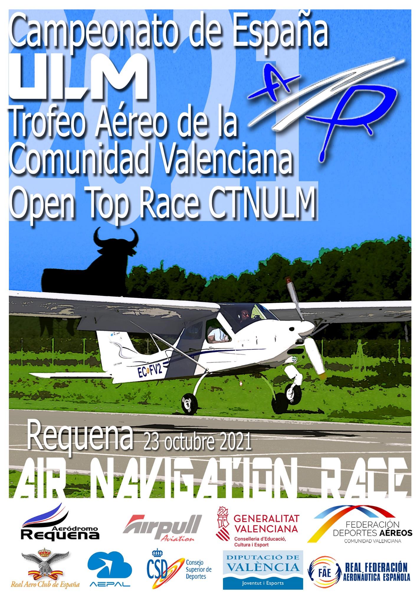 cartel Espaa y Autonmico ULM 23 10 2021